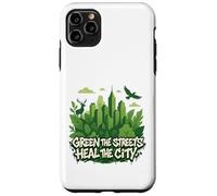 Eco Conscious City Nature Graphic- Verde las calles Carcasa para iPhone 11 Pro Max