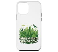 Eco Conscious City Nature Graphic- Verde las calles Carcasa para iPhone 12 mini