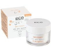 Eco Cosmetics CC Crema Q10 con SPF 50, tono claro