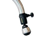 Eco-flow Tucana Adaptador de grifo | Aireador de grifo de dos funciones/flujo de ducha con rotación de 360 grados | Ahorro de agua, se adapta en minutos | para grifos de 20 mm a 23 mm de diámetro | No