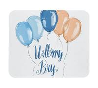 Eco-Friendly Alfombrilla de Ratón Bienvenido bebé Alfombrilla Gaming Tapete de Juego 25x30cm para Ratón,Gamers,Jugadore