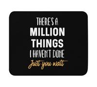 Eco-Friendly Alfombrilla de Ratón, Hay un millón de entusiastas Musicales de Just Wait Alfombrilla Multifuncional Gaming Mouse Pad 25X30cm para Laptop Oficina Jugadore