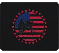 Eco-Friendly Alfombrilla de Ratón, Regalos patrióticos para Amantes del Hockey sobre Hielo, Ergonómico Alfombrilla Gaming, Gaming Mouse Pad, 25X30cm, Laptop, Jugadore, Gamers