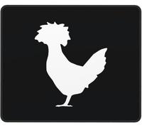 Eco-Friendly Alfombrilla de Ratón, Silueta de Pollo Polaco, Professional Alfombrilla Ratón, Mouse Mat, 25X30cm, Laptop, PC, Jugadore