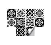 Eco-Friendly Self-Adhesive Wall Tile Decals, Peel and Stick PVC Sticker for Home DIY Decoration, Non-Toxic & Moisture-Proof Kitchen Bathroom Decor 202