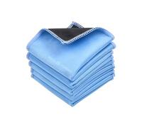 Eco-Fused Paños de Limpieza de Microfibra - Paquete de 10 - Paños de Limpieza de Tamaño Doble - Paño de Microfibra y Gamuza para Pantallas de Teléfonos, TV LCD, Tabletas, Lentes de Cámara y Otras