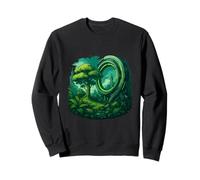 Eco-Futurismo Sci-Fi Naturaleza Sudadera