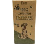 Eco Green Living Bolsas Compostables para Excrementos de Perro - 60 piezas Eco Green Living