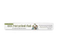 Eco Green Living Papel de Aluminio 100% Reciclado, Papel de Aluminio Extra Grueso, Rollo Resistente para Cocinar, Asar, Envolver Comida, Antiadherente, 10m x 30cm