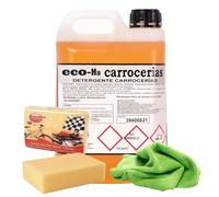 ECO-HA CARROCERÍAS detergente concentrado, limpiador chapa, lavado del automóvil, limpieza carrocería, jabón para lavado de coche y moto.