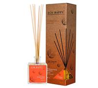 ECO HAPPY Ambientador Mikado Albaricoque. 95ml. con una Dulce Fragancia frutal, intensa y Profunda. para Hogar, Oficina o Negocio.