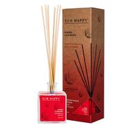 ECO HAPPY Ambientador Mikado Sueño Caribeño con fragancai Frutos Rojos 95ml. Fragancia Fresca y Duradera. para Hogar, Oficina o Comercio.