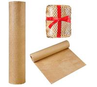Eco Honeycomb - Rollo de papel de embalaje acolchado para mudanzas rompibles de 12 pulgadas, 30 cm, embalaje perforado, 1 rollo de papel de embalaje reciclado de 33 pies, alternativa a la envoltura