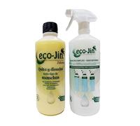 ECO-JIN Detergente Extra Concentrado Aroma Intense Gran Poder DESENGRASANTE+ 1 VAPORIZADOR (Botella MEDIDORA)