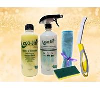 ECO-JIN DETERGENTE EXTRA CONCENTRADO PRODUCTO REVOLUCIONARIO DEL QUE TODO EL MUNDO + CEPILLO PARA JUNTAS + BAYETA MICROFIBRA + ESTROPAJO CON ESPONJA (INTENSE/MARSELLA)