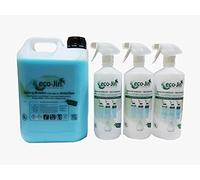 ECO-JIN GRAN PODER DESENGRASANTE BIDON 5 LITROS ULTRA CONCENTRADO + 3 VAPORIZADORES (SPA)