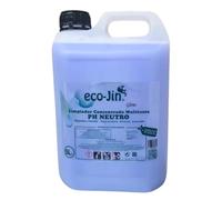ECO-JIN Limpiador Multiusos Ultra Concentrado, Gran Poder Desengrasante, Revolucionario, Biodegradable, Bidón 5 Litros (GLOW - Jazmín y Violetas)