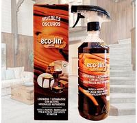 ECO-JIN ÓLEO LIMPIADOR MADERAS MUEBLES REPARADOR RESTAURADOR ABRILLANTADOR - PRODUCTO REVOLUCIONARIO DEL QUE TODO EL MUNDO HABLA (MADERAS OSCURAS)