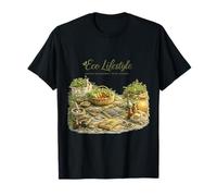 Eco Lifestyle Viviendo En Armonía Camiseta