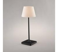 Eco-Light Lámpara de mesa LED batería Jammin atenuador negro