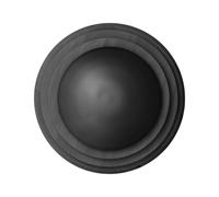 Eco-Light Plafón Twist, haya, negro, Ø 42 cm