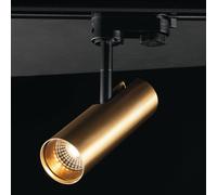 Eco-Light Rocket 7W 3,000K foco de riel LED dorado