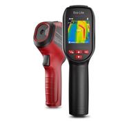 Eco Lite termómetro infrarrojo, -20°C a 550°C, termómetro visual, pantalla completa de 2,4", seguimiento en vivo, resolución IR 96×96, herramientas HVAC, modo dual, 14h de uso