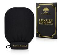 Eco-Lux Essentials - Guante exfoliante para el cuerpo profundo Limpiador de piel Eliminador de piel muerta para baño Ducha Cuidado de la piel Piel suave Eliminador de bronceado falso Mujeres y hombres
