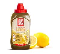 Eco-refill 12 geles energéticos Mulebar Limón - Jengibre - Guaraná - 444g - Vegano - Sin gluten - Diluible - 6 litros de bebida - 50mg de cafeína