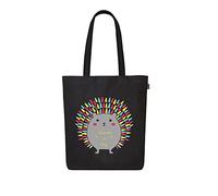 Eco Right Bolsa de lona para mujeres y niñas, hecha de algodón orgánico, Puercoespín, One Size, Utilidad