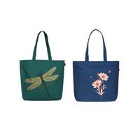 Eco Right Bolsos Grandes Mujer, Tote Bag De Algodón, Canvas Bolsos De Mujer Para La Compra, Tote Bag Tela