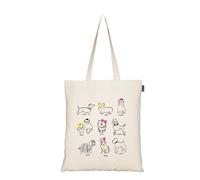 Eco Right Grande canvas bolsa tela para la compra, bolsos mujer bandolera, bolsa de viaje, Playa, Viajes Uso bolsos mujer, bolsa regalo para alumnos