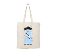 Eco Right Grande canvas bolsa tela para la compra, bolsos mujer bandolera, bolsa de viaje, Playa, Viajes Uso bolsos mujer, bolsa regalo para alumnos