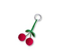 Eco Right Llavero de ganchillo para mujer: bonito conjunto de colgante para bolso y llavero, llaveros y accesorios de ganchillo estéticos