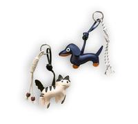 Eco Right llaveros para bolsos para mujer animales adorables, accesorios para llaveros, regalos para mujer