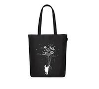 Ecoright Tote Bag De Algodón, Bolso Mujer Ecológica, Bolsa Tela Cremallera Para El Playa, Viajes, Compras, Uso Diario