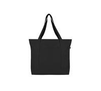 Eco Right Tote Bag Lona Mujer, Hombre Con Cremallera Y Bolsillo Interior, 100% Algodón Ecológico Bolsa Playa (Lote De 3)