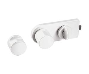 Eco Separador de bloqueo con cerrojo (cerradura de plástico), acero inoxidable