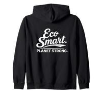 Eco Smart Planet Strong - Regalo ecológico para el Medio Ambiente Sudadera con Capucha