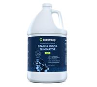 Eco Strong Removedor de manchas y olores para mascotas, limpiador de enzimas de orina de gato, destructor de orina para perros, limpiador enzimático de orina de mascotas, 128 onzas