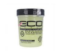 Eco Styler Gel Fijador Ricino Negro Sin Alcohol Fuerte 946ml