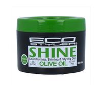 Eco Styler Shine Gel Fijador Aceite Oliva Sin Alcohol Fuert 89ml