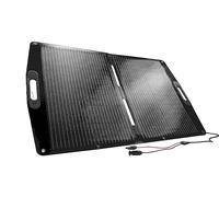 ECO-WORTHY Panel solar plegable de 100 W para estación de energía, monocristalino con alta eficiencia y resistente al agua para camping, autocaravana, fuente de alimentación de emergencia al aire