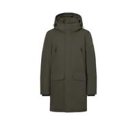 ECOALF Abrigo Largo de Invierno para Hombre, Parka con Capucha, Color Verde Militar, C (FR/ES, Letras, L, Regular, Regular, Verde)