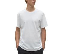 ECOALF Camiseta Básica para Hombre, Manga Corta, Cuello Redondo, Blanco (FR/ES, Letras, L, Regular, Regular, Blanco)