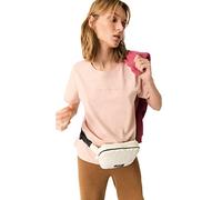 ECOALF - Camiseta Mujer Gigialf, de Algodón Orgánico, con Cuello Redondo, Camiseta de Manga Corta, Transpirable y Cómoda, T-shirt, Talla M, Color Rosa Plateado