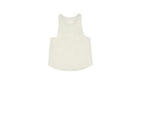 ECOALF - Camiseta Mujer Titalf, de Tencel y Algodón Orgánico, con Cuello Redondo, Camiseta de Tirantes, Transpirable y Cómoda, T-shirt, Talla L, Color Crema