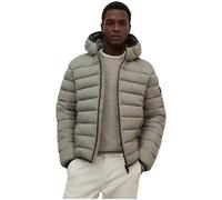 ECOALF Cazadora Acolchada Aspenalf con Capucha (FR/ES, Letras, XL, Regular, Regular, Piedra)