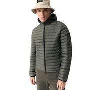 ECOALF - Cazadora Hombre Atlantantalf, de Poliéster Reciclado, Relleno de Fellex, Impermeable, Cómoda y Ligera, Chaqueta Hombre, Talla S, Color Caqui Claro