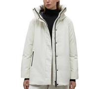Chaqueta con capucha Ecoalf Makalu blanco puro mujer - S